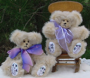 Small Blond Personalized Bears